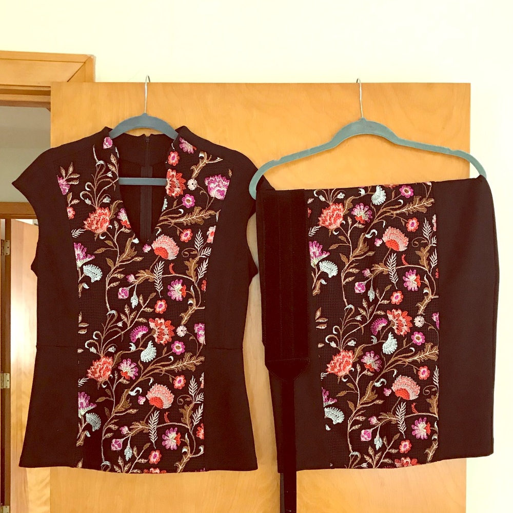 7th Avenue Design Studio 2 Piece Pencil Dress